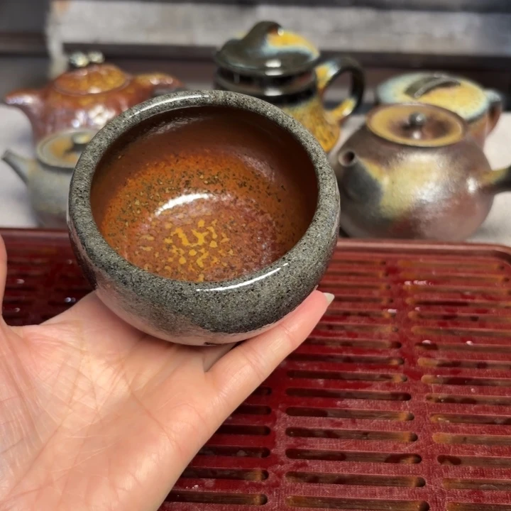 茶杯紫砂压手福气160 C