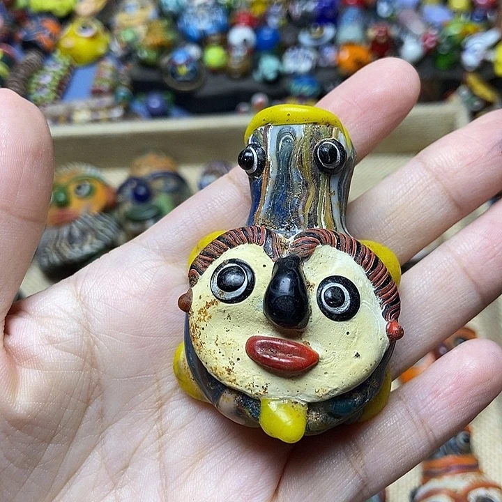 颈饰琉璃老的乌龟娃035