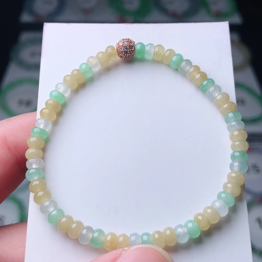 翡翠未镶嵌手链翡翠