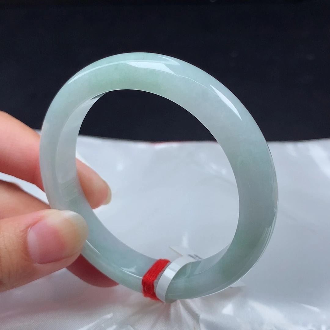 翡翠手镯未镶嵌54圈d34