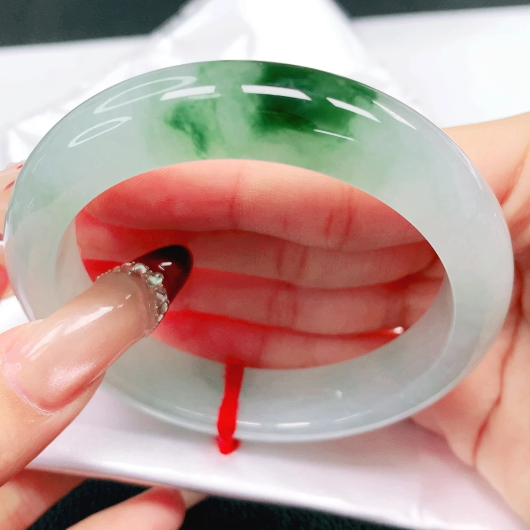 翡翠未镶嵌手镯57