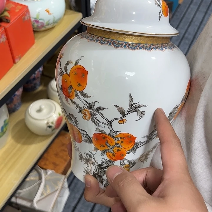 茶叶罐陶瓷家用储物罐瑕疵福利品介意勿拍