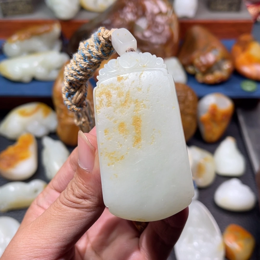 吊坠(不含链)未镶嵌和田玉