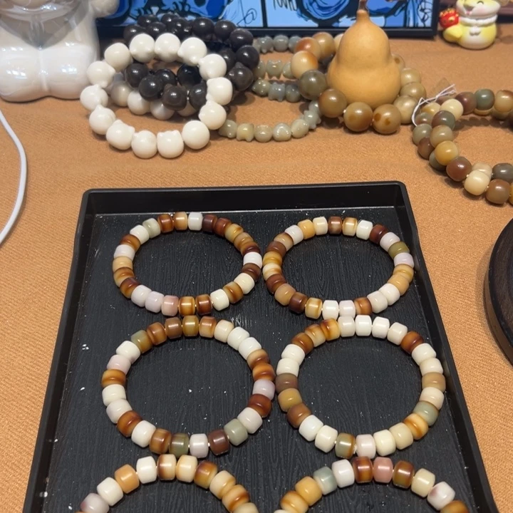 吊坠菩提根/象牙果小金轮浅色10