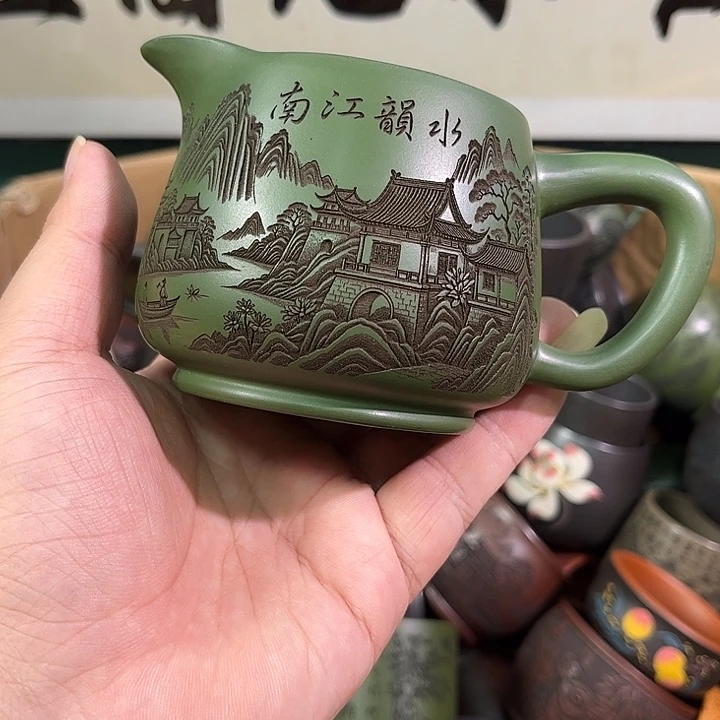 茶杯紫砂全手工紫砂主人杯