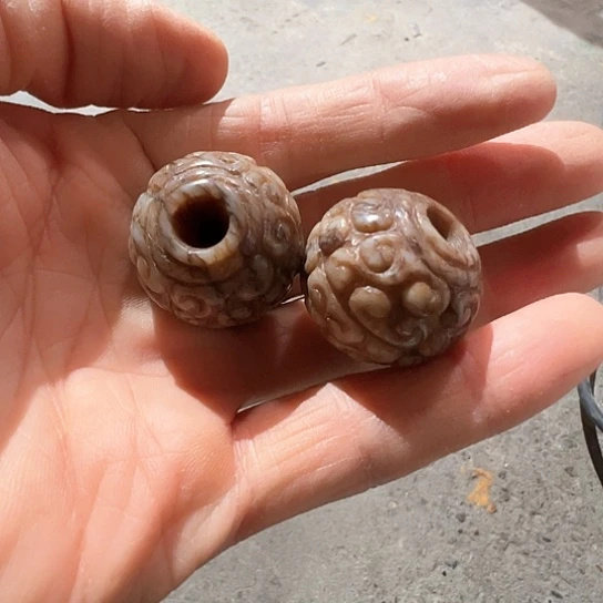 和田玉（糖玉）挂件未镶嵌用****1