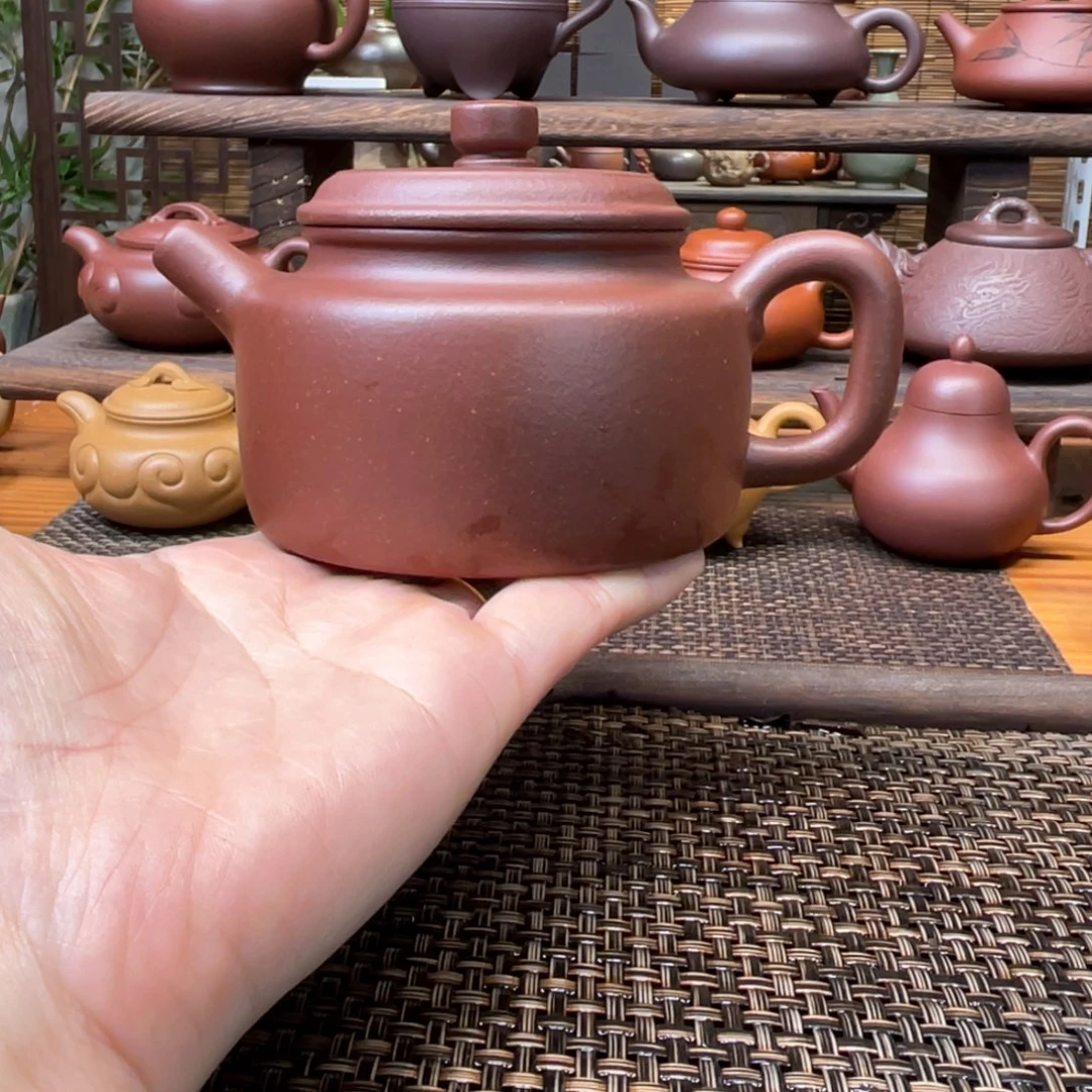 茶壶紫砂宜兴原矿紫砂手工制230
