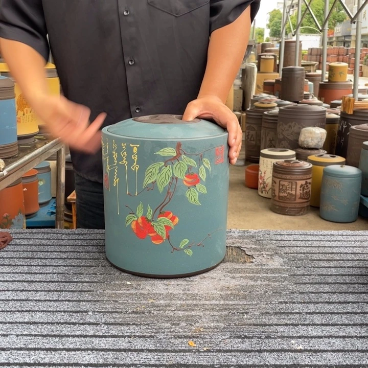 紫泥茶叶罐茶叶罐