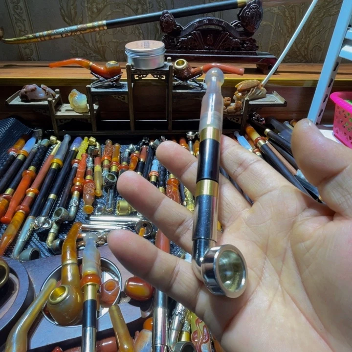 仿古京锅款型烟袋锅