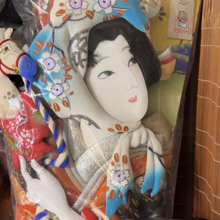 布中古工艺品，摆件
