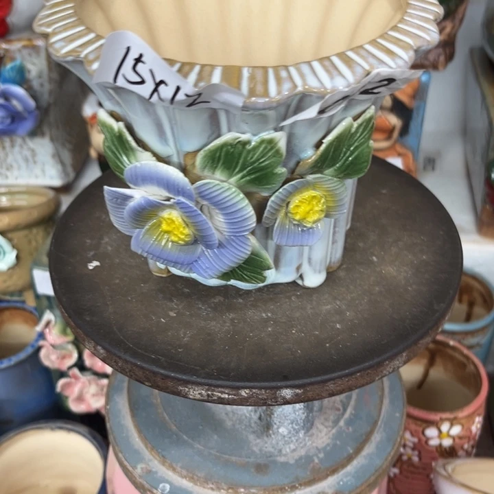 紫砂花盆粗陶材质多肉花盆