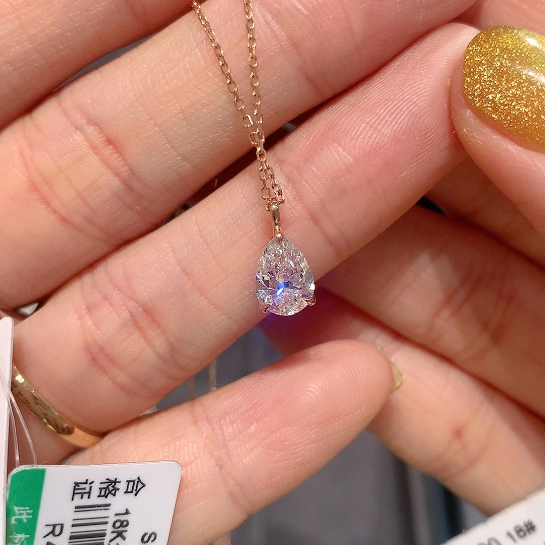 18K金镶嵌实验室培育钻石
