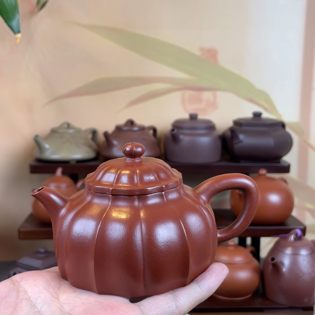 所***圆紫砂茶壶紫砂壶紫砂壶