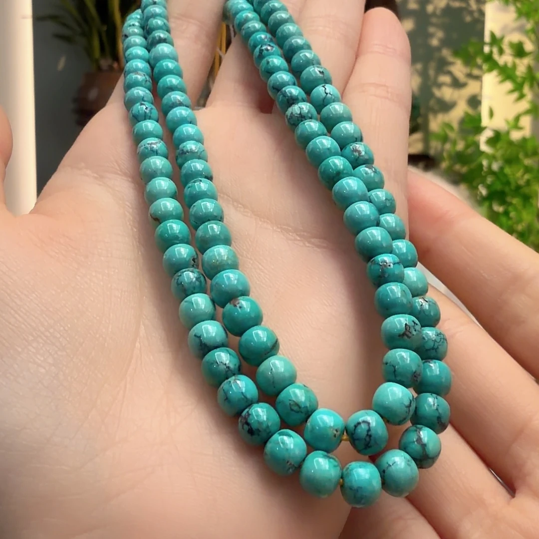 绿松石未镶嵌颈饰