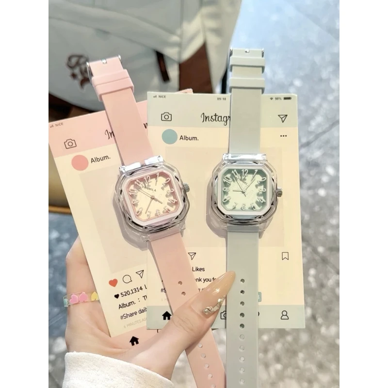 庄庄皇上多巴胺手表女学生女款初高中2025新款只看时间ins风小众