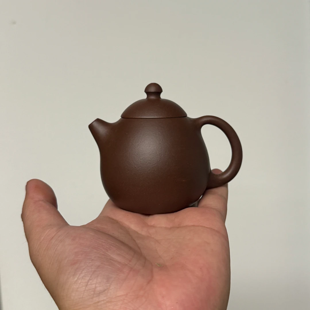 黄龙山原矿紫泥130CC手龙蛋壶宜兴紫砂壶茶具