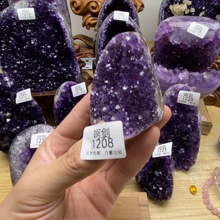 未镶嵌紫晶大型摆件（非配饰）