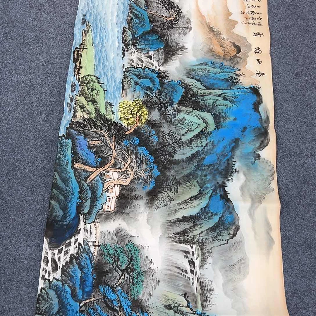 国画国画作品宣纸纯手绘