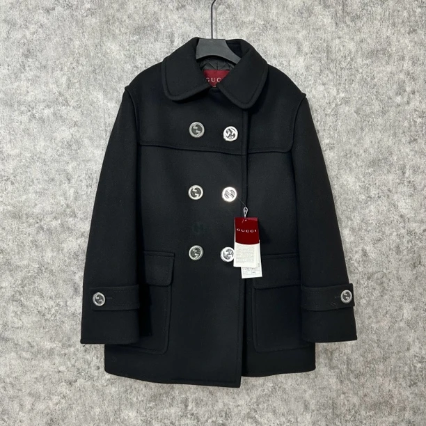 未使用 GUCCI/古驰 古驰在售款黑色大衣外套