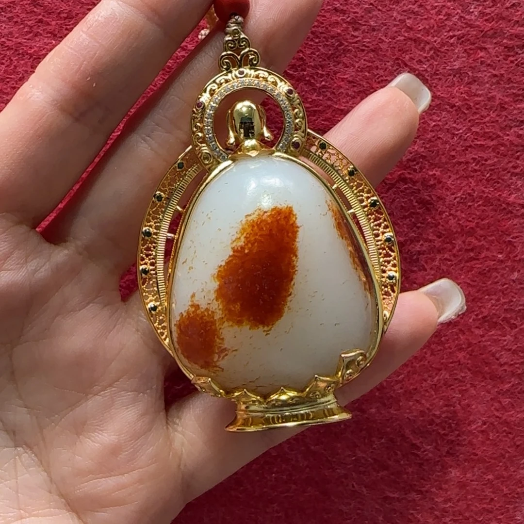 和田玉挂件未镶嵌林*波