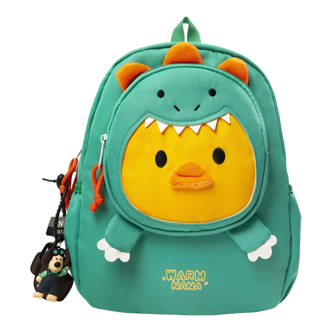 可爱恐龙鸭幼儿园书包男女孩3-5岁轻便儿童小背包宝宝超轻外出包4