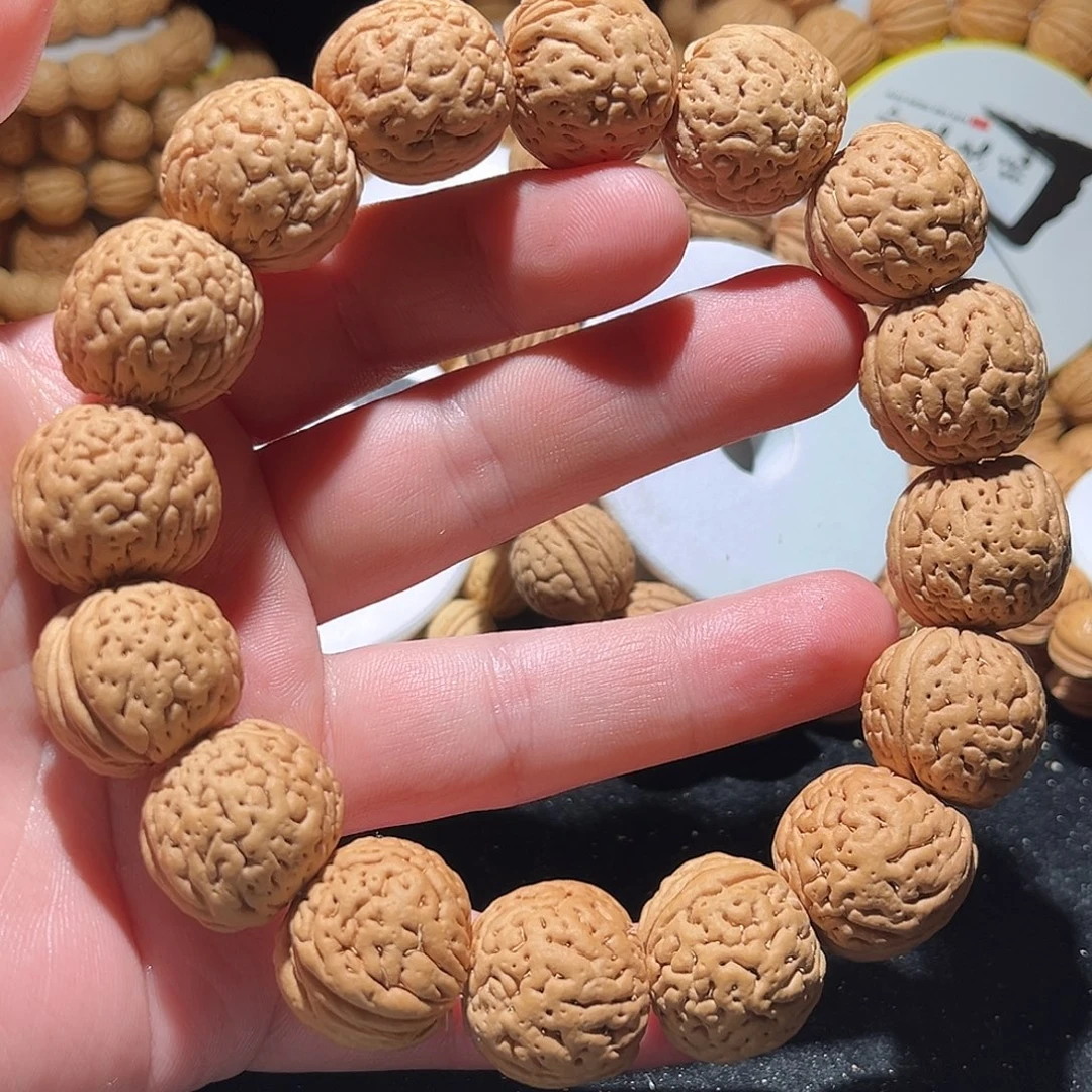 桃核手串20尺寸盘锦肌肉