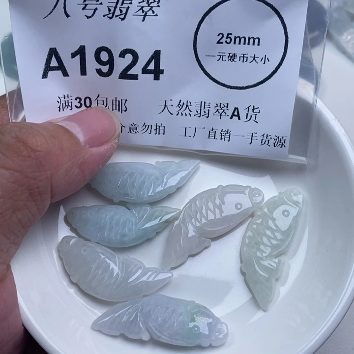 翡翠未镶嵌项圈aa