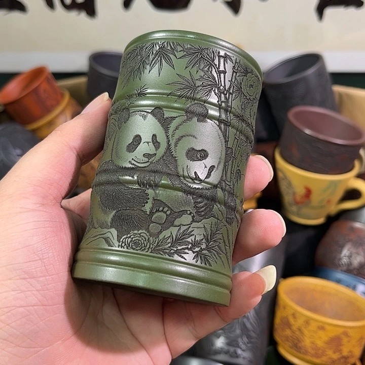 茶杯紫砂全手工紫砂主人杯