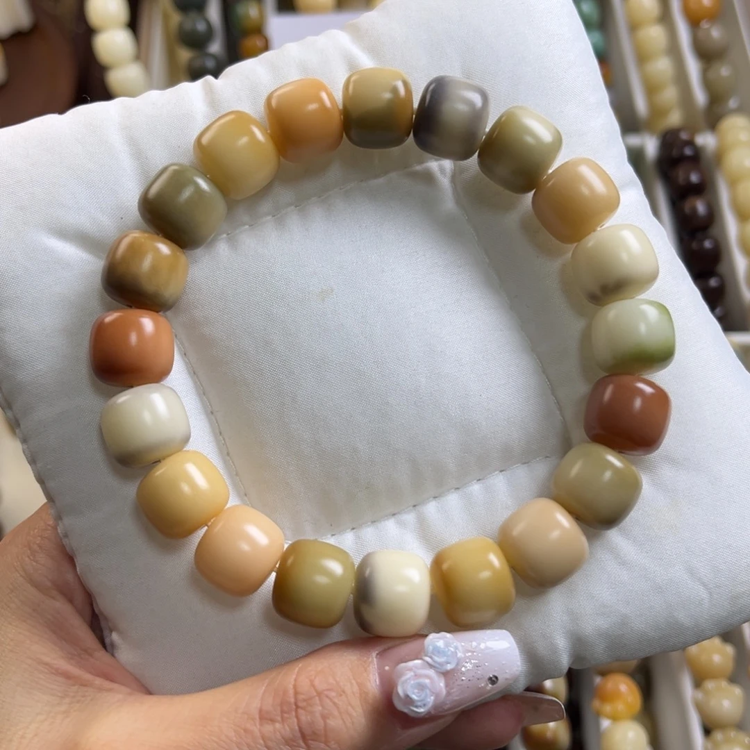 菩提根/象牙果手串新款干磨12