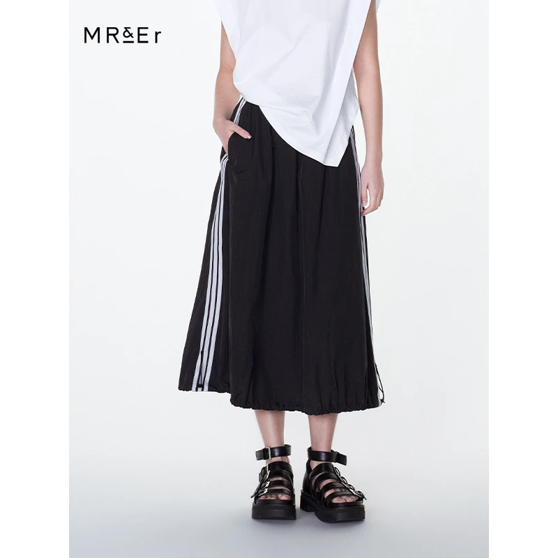 【粉丝专享】高腰显瘦中长款半身裙R4B62321