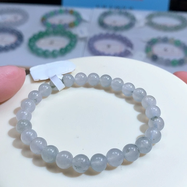 未镶嵌手串翡翠卡7