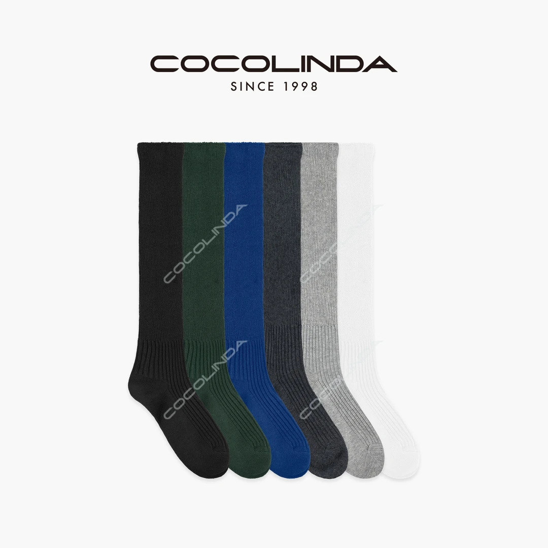 COCOLINDA | 棉质六双一组堆堆袜M90