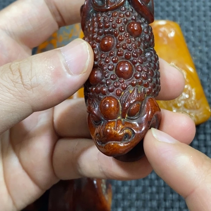 滴血莲花菩提吊坠