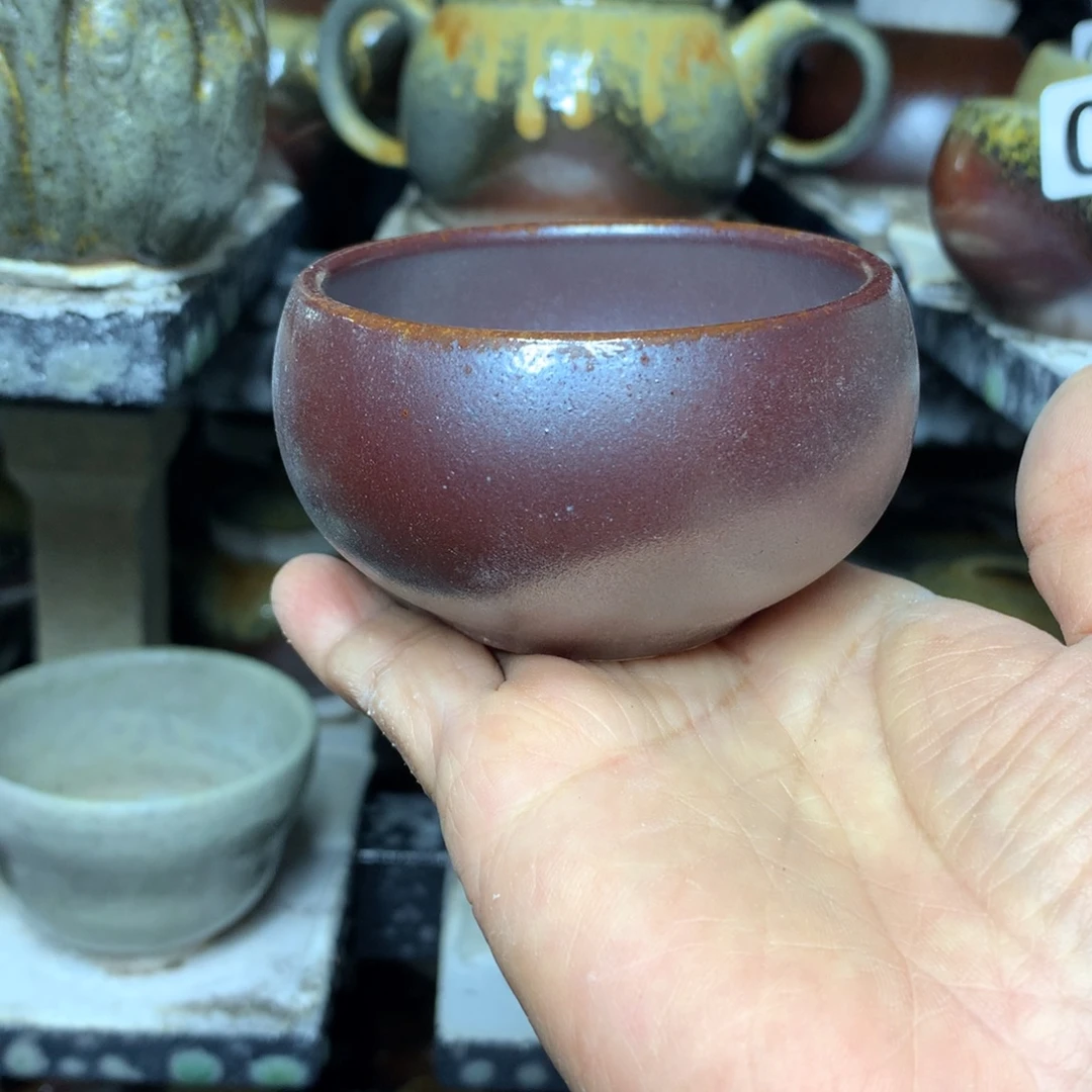 紫砂茶壶纯自然柴烧