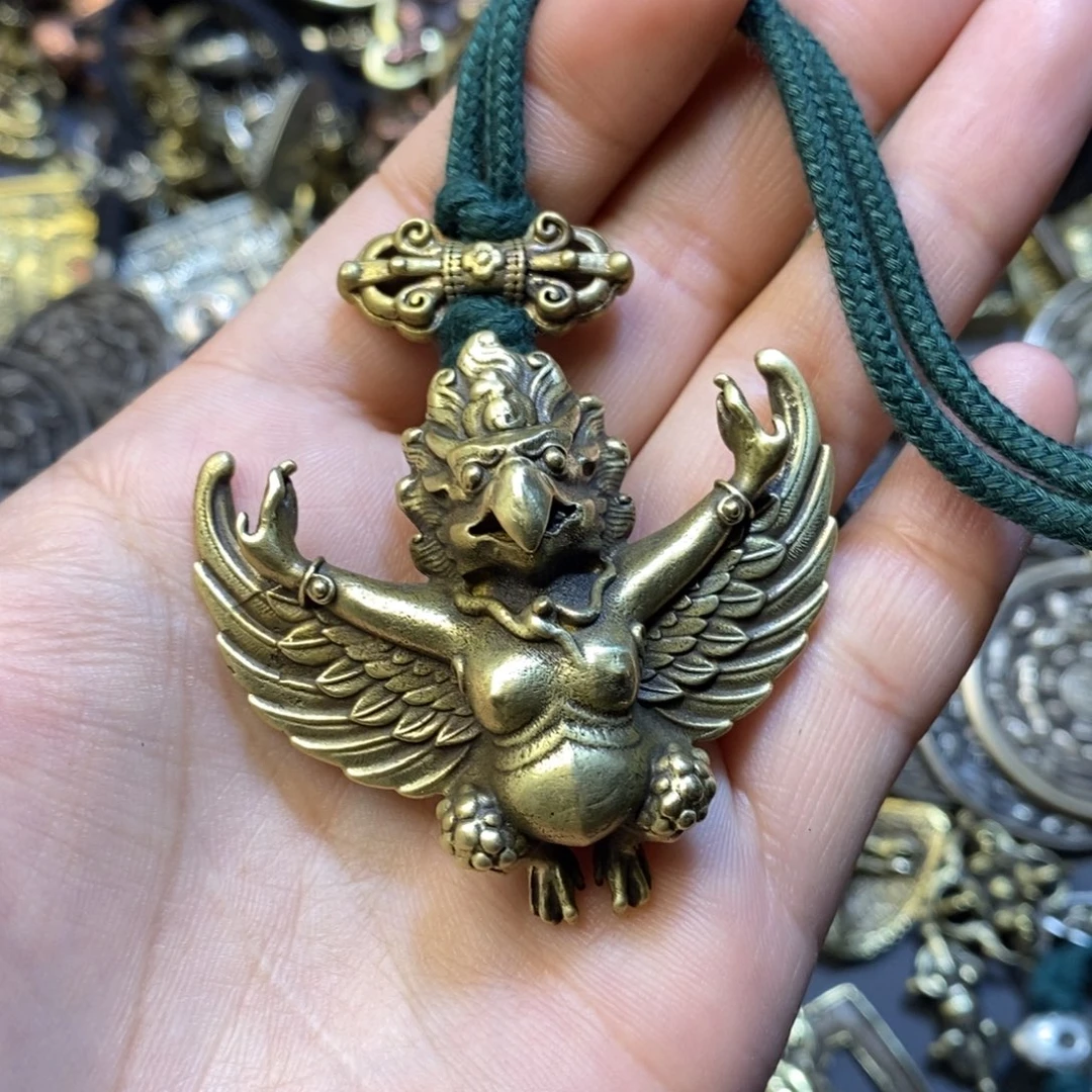 藏式大鹏鸟搭配挂件