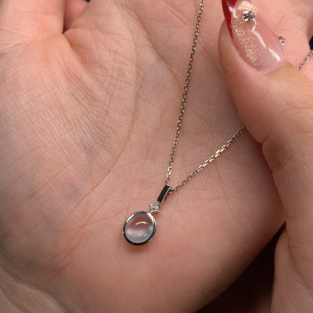 【闪购商品】翡翠颈饰18K金镶嵌e**n吊坠