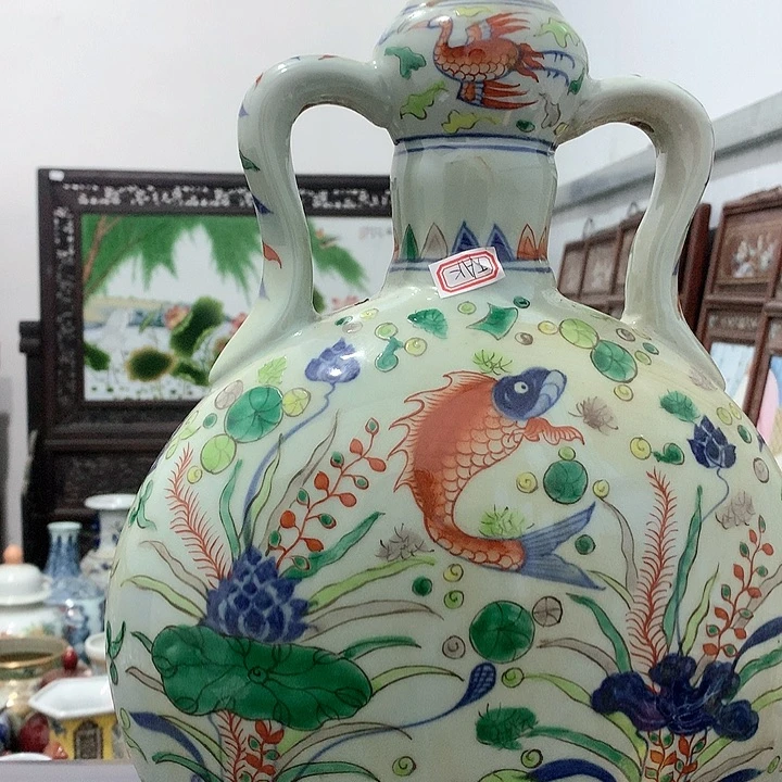摆件陶博古架陶瓷摆件