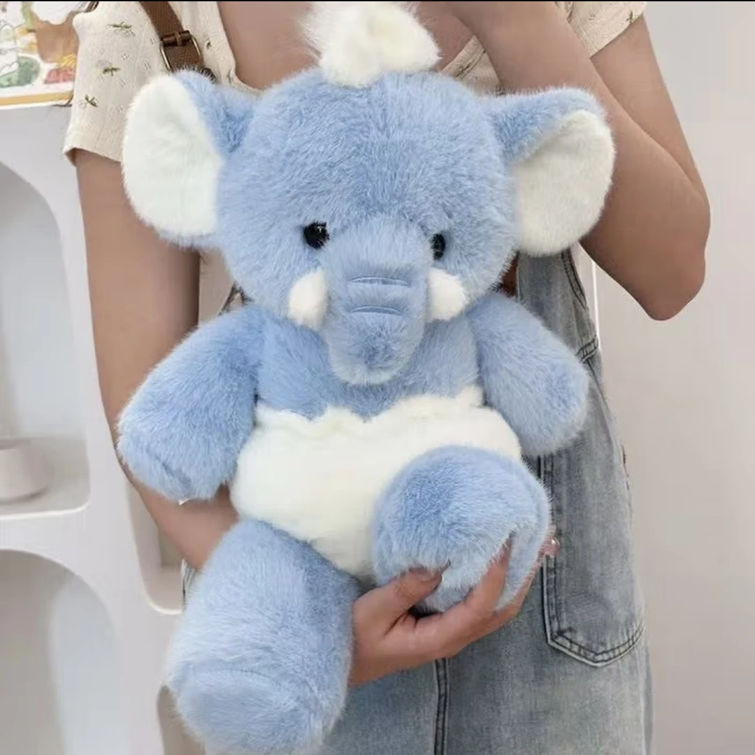 班尼可爱小象毛绒玩偶偶玩偶小狐狸小狗公仔毛绒玩具娃娃生日礼物