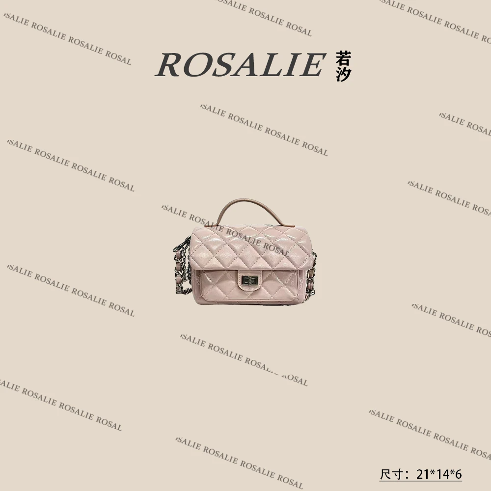 【若汐Rosalie】SD-5192-樱花粉轻奢时尚气质百搭女士包包