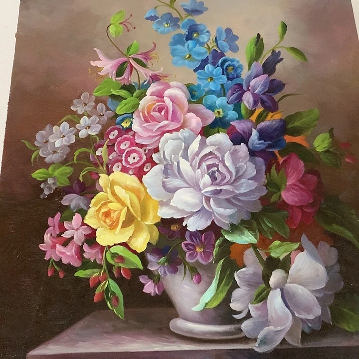 油画50*60手绘油画