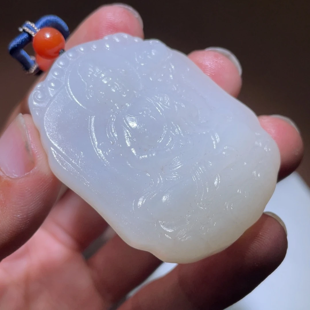 和田玉未镶嵌颈饰D2