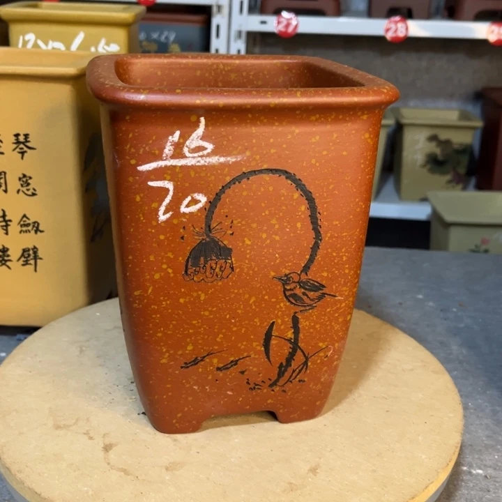 花盆紫砂宜兴紫砂