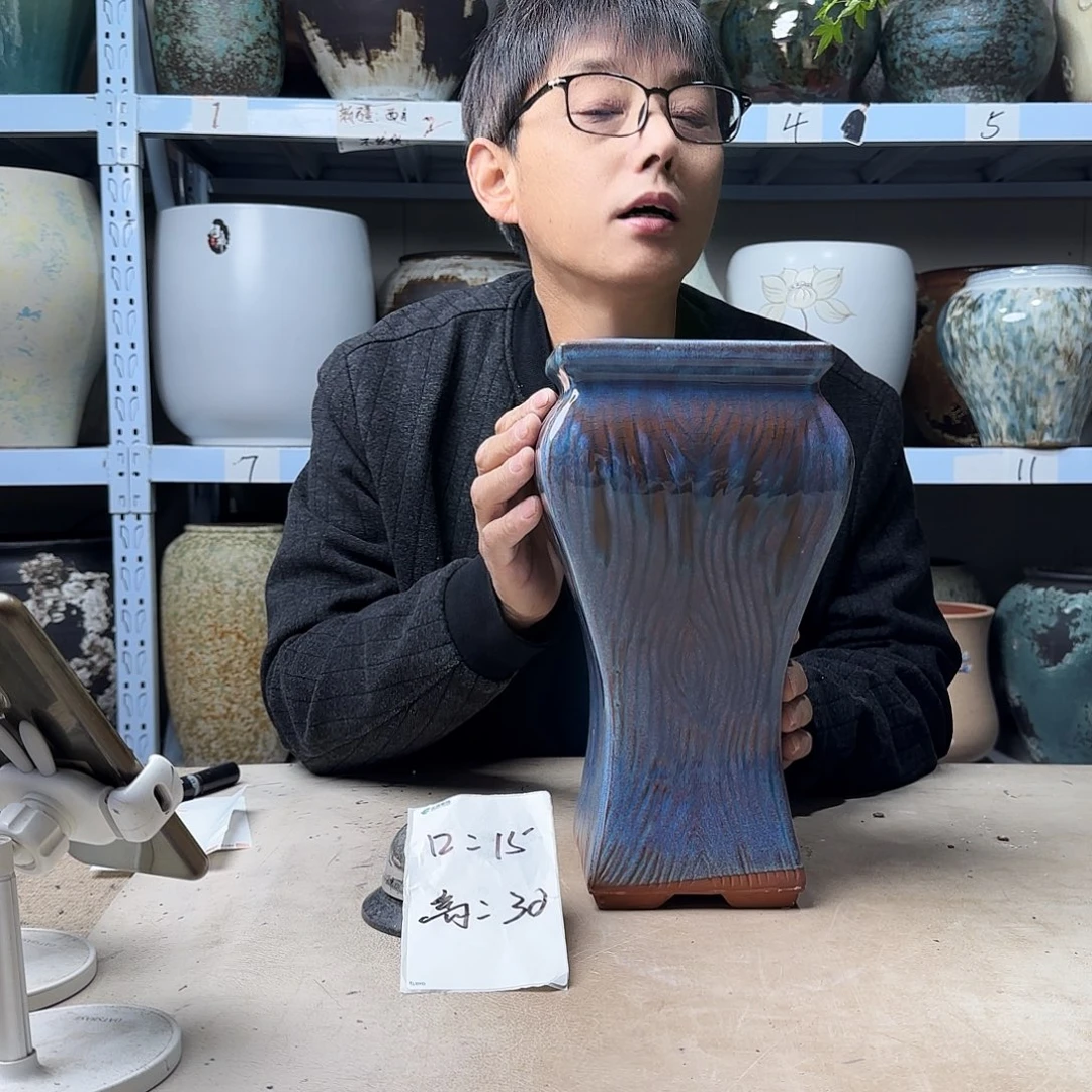 15@30 紫砂花盆尺寸