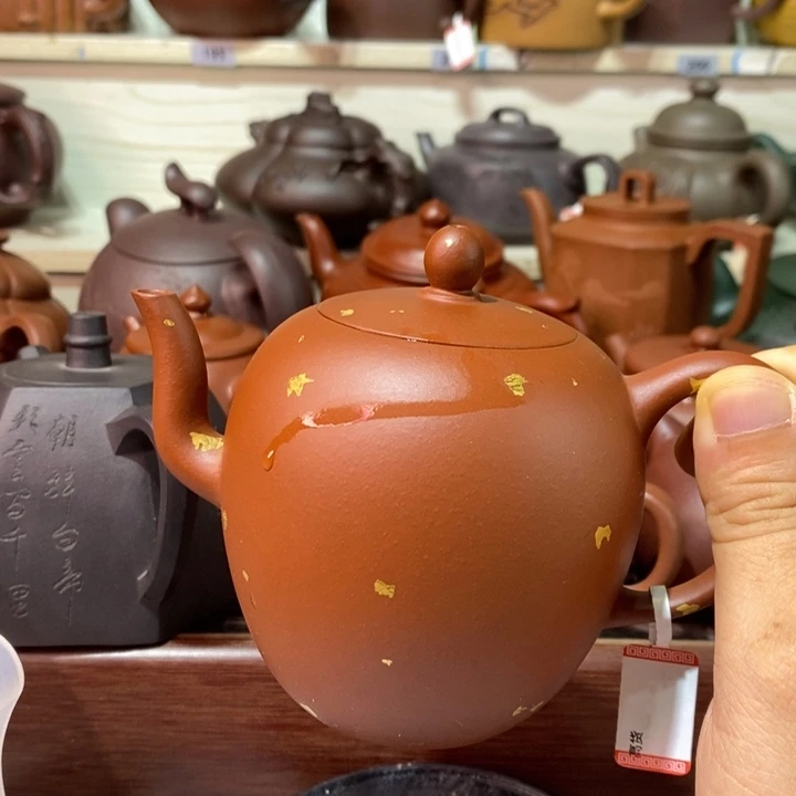 白***焱茶壶紫砂精工制作