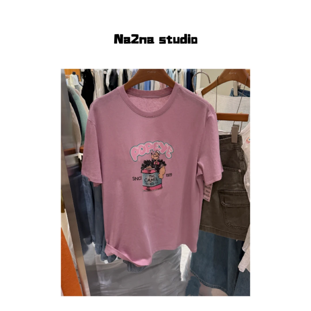 Na2Na 东大门 粉色大力水手t(No退换)