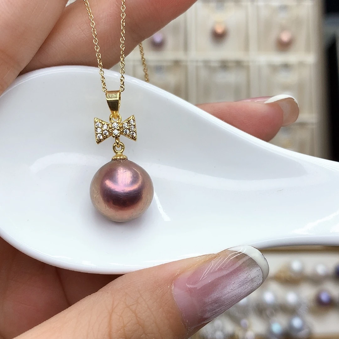 淡水珍珠合金颈饰