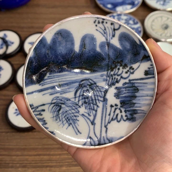 壶承胡**啦现代纯手工手绘的主人杯