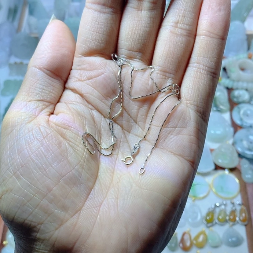 【闪购商品】颈饰未镶嵌翡翠杏**你链子