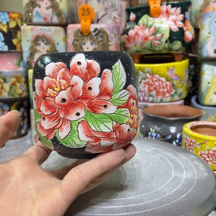 景德镇艺术手绘作品