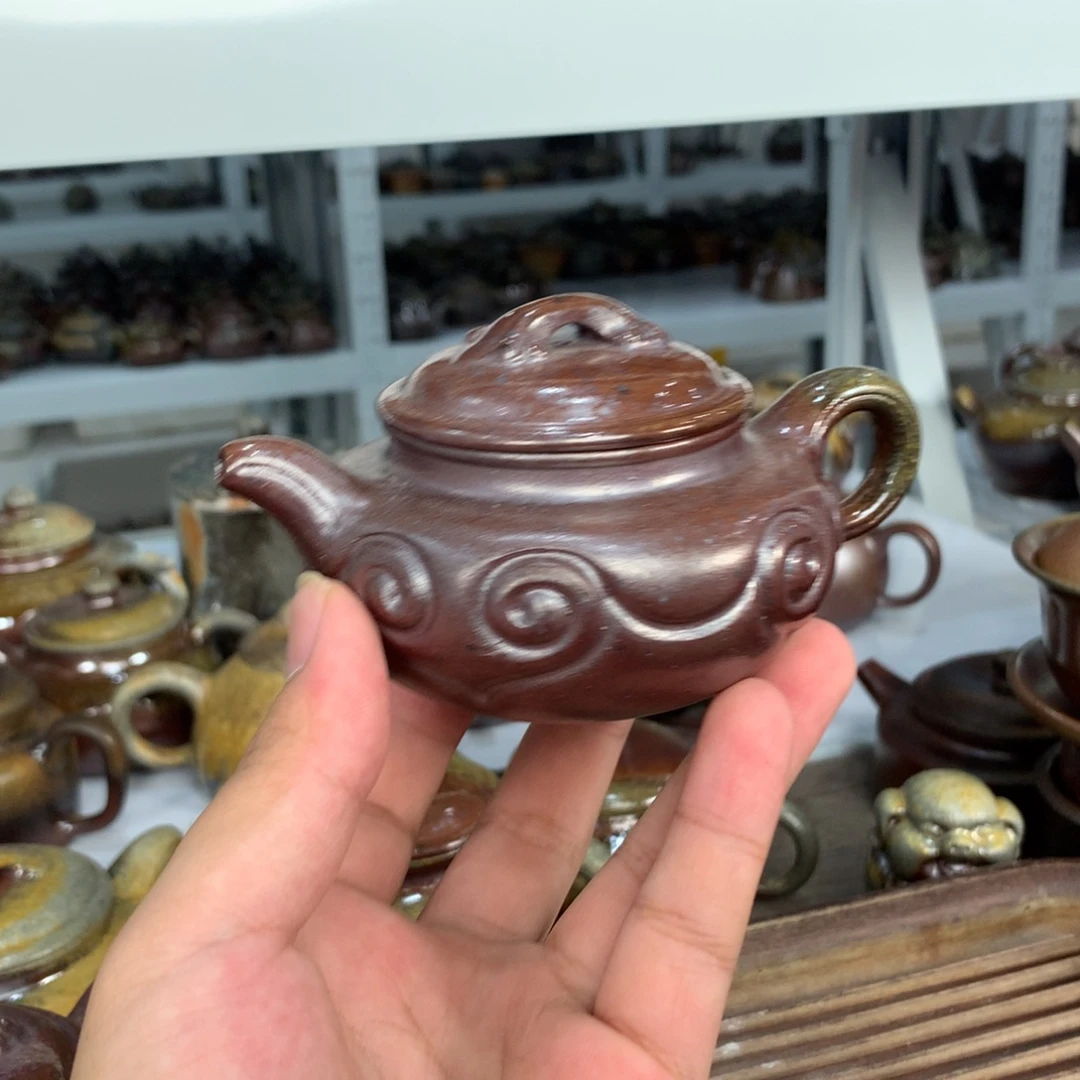丫****茶壶紫砂纯自然柴烧